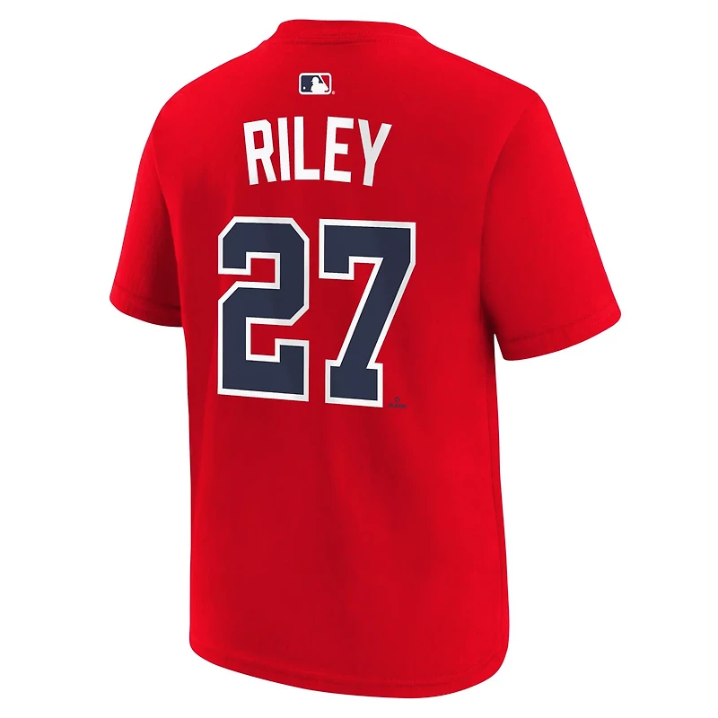 Youth Nike Austin Riley Atlanta Braves Name Number T-Shirt