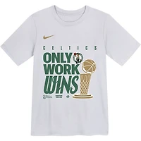 Youth Nike Boston Celtics 2024 NBA Finals Champions Celebration Parade T-Shirt