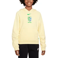 Youth Nike Brazil National Team Air Pullover Hoodie
