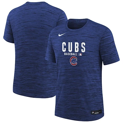 Youth Nike Chicago Cubs Authentic Collection Velocity Dri-FIT T-Shirt