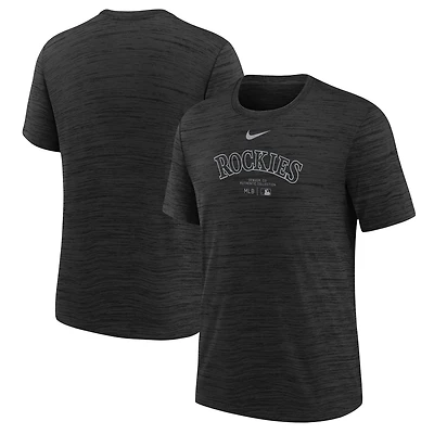 Youth Nike Colorado Rockies Authentic Collection Practice Performance T-Shirt