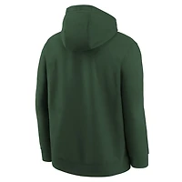 Youth Nike Hunter Milwaukee Bucks 2025 26 Club Fleece Practice Hoodie