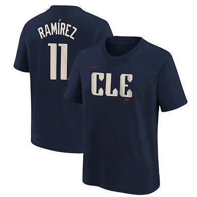 Youth Nike Jose Ramirez Cleveland Guardians 2024 City Connect Name  Number T-Shirt