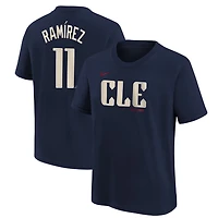 Youth Nike Jose Ramirez Cleveland Guardians 2024 City Connect Name  Number T-Shirt