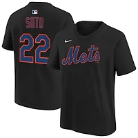 Youth Nike Juan Soto New York Mets Name  Number T-Shirt