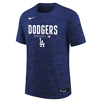 Youth Nike Los Angeles Dodgers Authentic Collection Velocity Dri-FIT T-Shirt