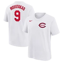 Youth Nike Mike Moustakas Cincinnati Reds 2022 Field of Dreams Name  Number T-Shirt