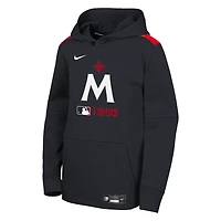 Youth Nike Minnesota Twins Authentic Collection Performance Pullover Hoodie