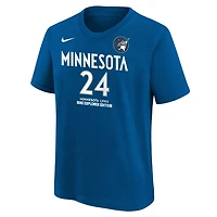 Youth Nike Napheesa Collier Minnesota Lynx Explorer Edition Name  Number T-Shirt