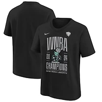 Youth Nike New York Liberty 2024 WNBA Finals Champions Locker Room T-Shirt