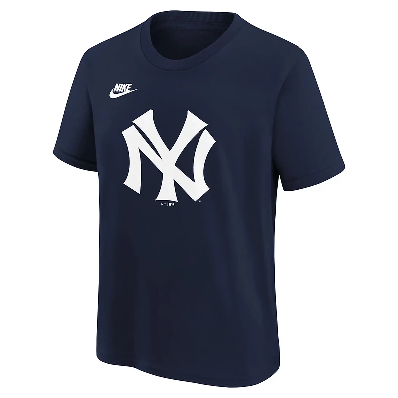 Youth Nike New York Yankees Cooperstown Collection Team Logo T-Shirt