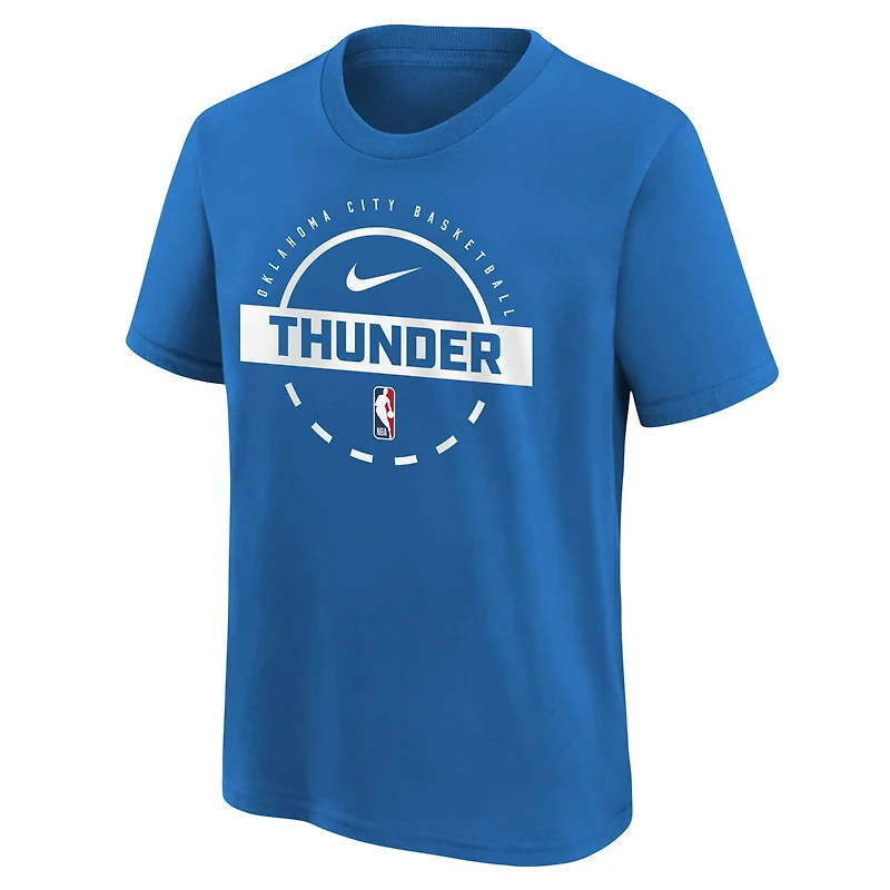 Youth Nike Oklahoma City Thunder Practice T-Shirt