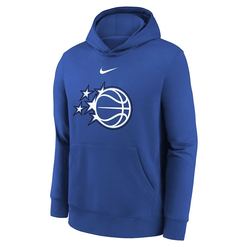 Youth Nike Orlando Magic 2025 26 Club Fleece Hoodie