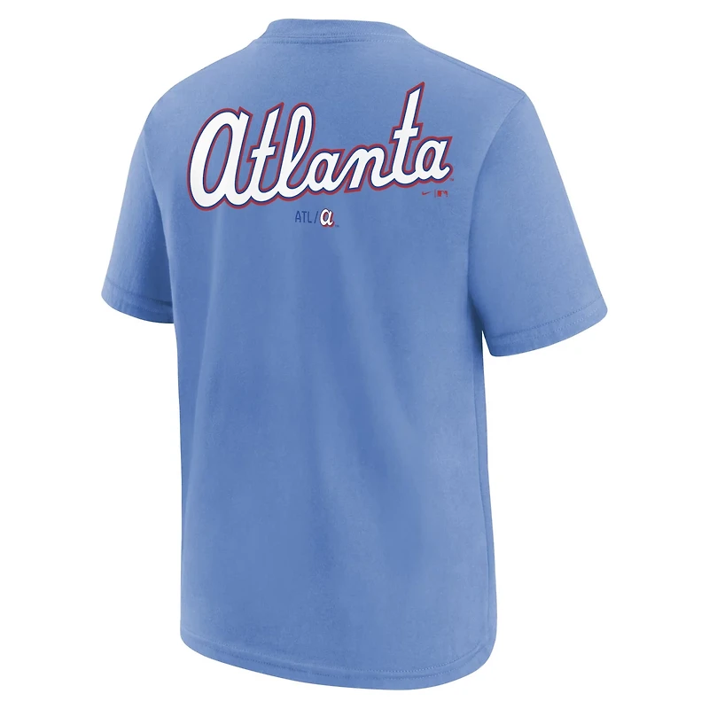 Youth Nike Powder Atlanta Braves 2026 City Connect T-Shirt