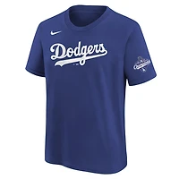 Youth Nike Shohei Ohtani Los Angeles Dodgers 2025 World Series Champions Name  Number T-Shirt