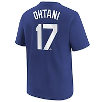 Youth Nike Shohei Ohtani Los Angeles Dodgers Name  Number T-Shirt