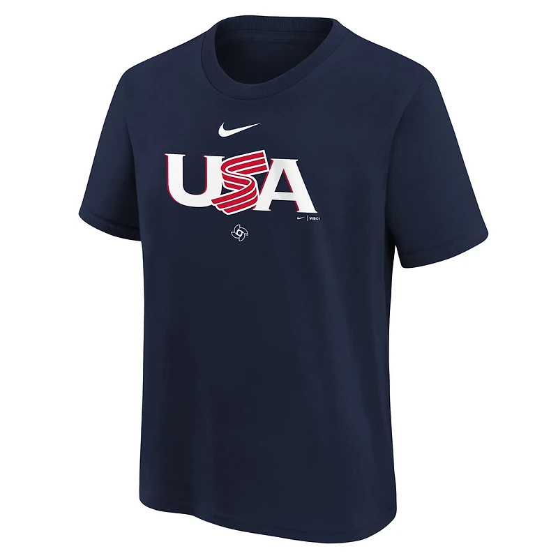 Youth Nike USA Baseball 2026 World Classic Country T-Shirt