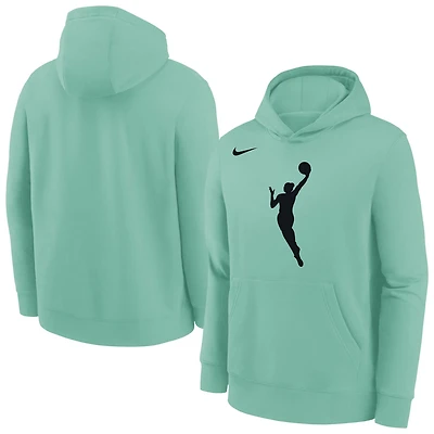 Youth Nike WNBA Logo Essential Team Pullover Hoodie