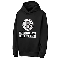Youth Outerstuff Brooklyn Nets Back To The Basics Hoodie