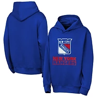 Youth Outerstuff New York Rangers Back to Basics Hoodie
