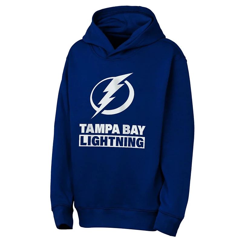 Youth Outerstuff Tampa Bay Lightning Back to Basics Hoodie
