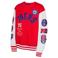 Youth Philadelphia 76ers Star Treatment Pullover Sweatshirt