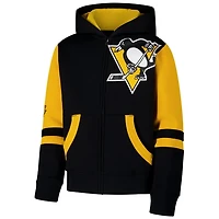 Youth Pittsburgh Penguins Face Off Full-Zip Hoodie