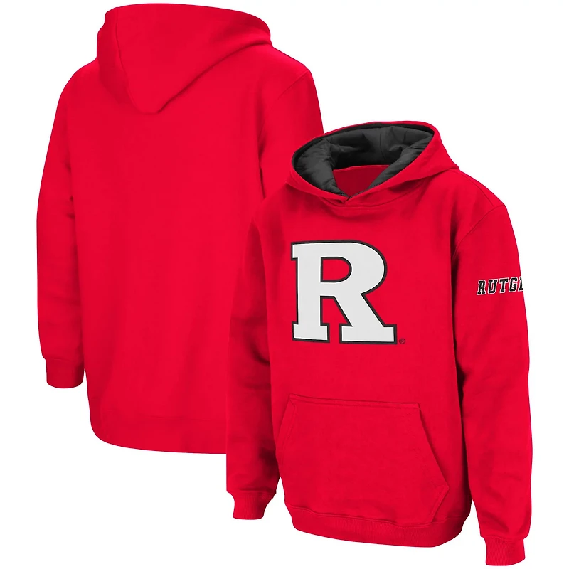 Youth Rutgers Knights Big Logo Pullover Hoodie