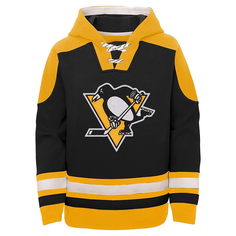 Youth Sidney Crosby Pittsburgh Penguins Ageless Must-Have V-Neck Name  Number Pullover Hoodie