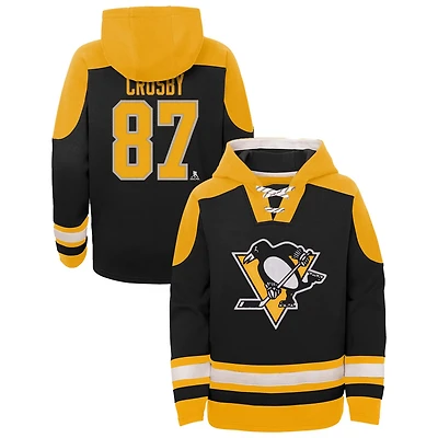 Youth Sidney Crosby Pittsburgh Penguins Ageless Must-Have V-Neck Name  Number Pullover Hoodie