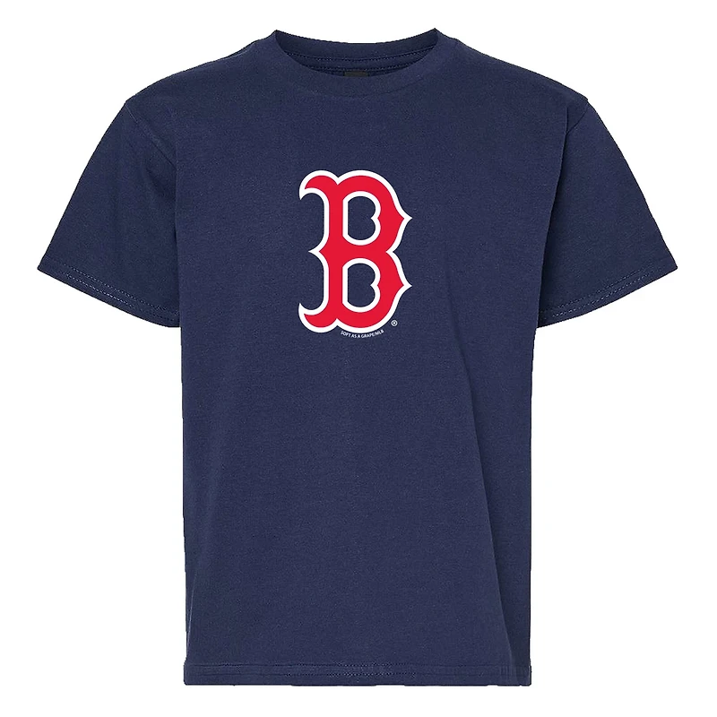 Youth Soft as a Grape Gray Boston Red Sox Two-Pack T-Shirt Set