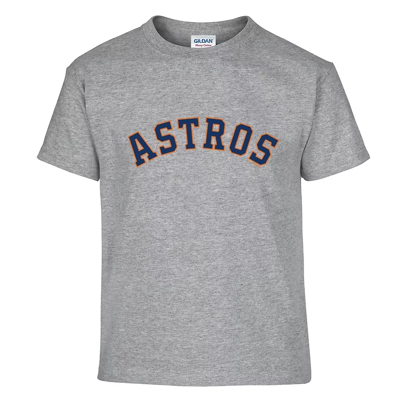 Youth Soft as a Grape Gray Houston Astros Two-Pack T-Shirt Set