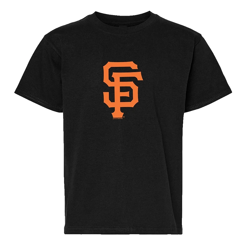 Youth Soft as a Grape Gray San Francisco Giants Two-Pack T-Shirt Set