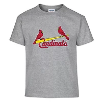 Youth Soft as a Grape Gray St Louis Cardinals Two-Pack T-Shirt Set