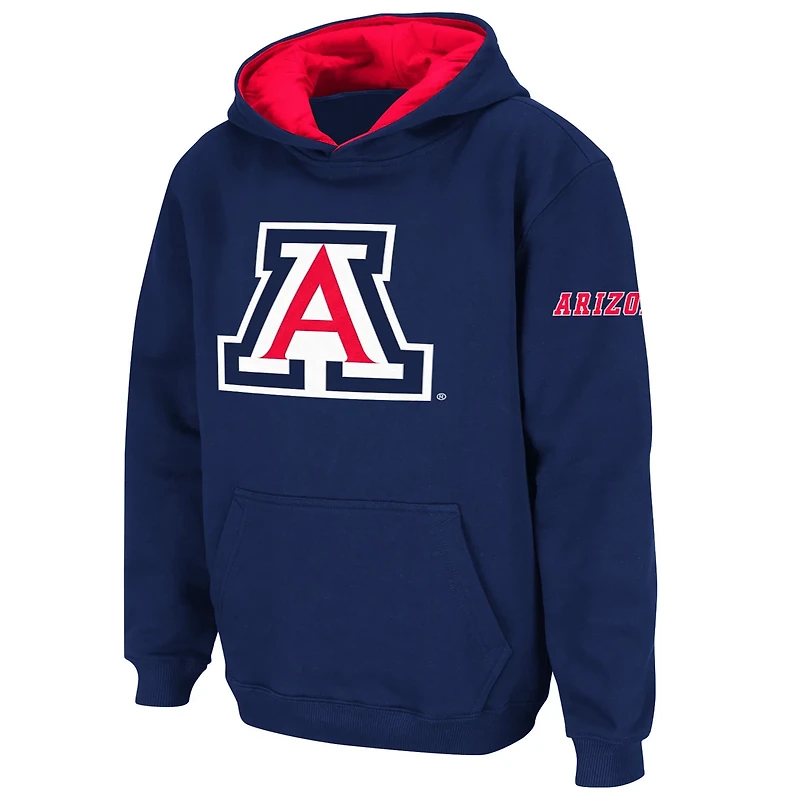 Youth Stadium Athletic Arizona Wildcats Big Logo Pullover Hoodie