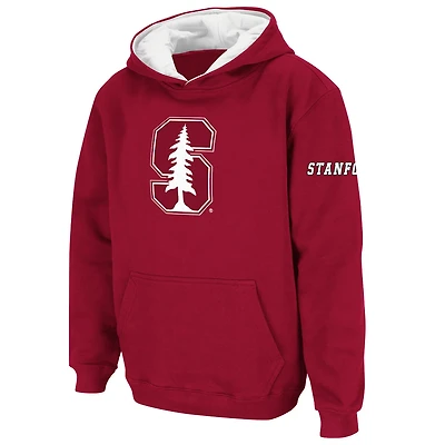 Youth Stadium Athletic Stanford Big Logo Pullover Hoodie