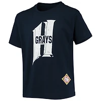 Youth Stitches Homestead Grays Negro League Logo T-Shirt