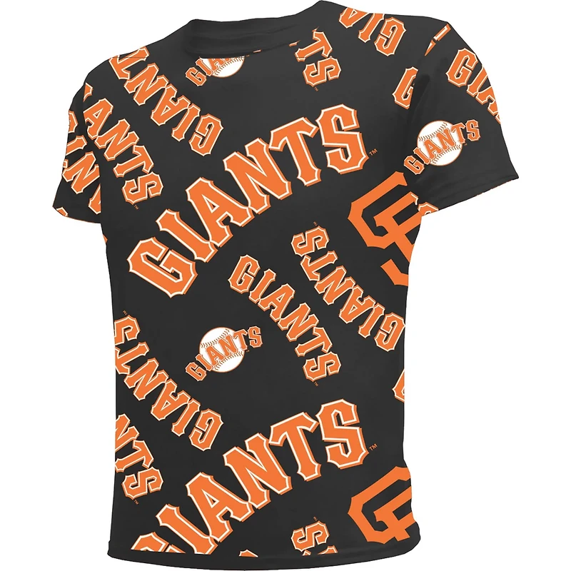 Youth Stitches San Francisco Giants Allover Team T-Shirt