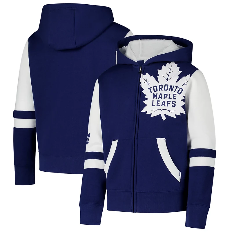Youth Toronto Maple Leafs Face Off Full-Zip Hoodie