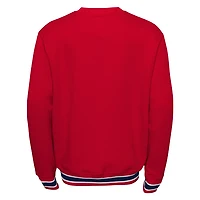 Youth Washington Capitals Classic Blueliner Pullover Sweatshirt