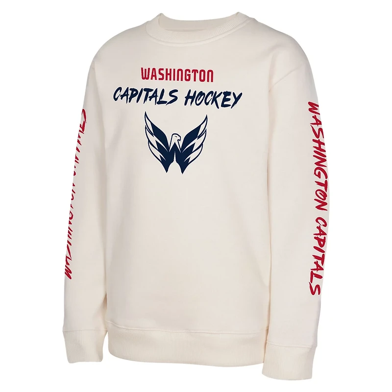 Youth Washington Capitals Star Power Pullover Sweatshirt