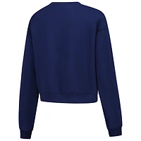 ZooZatz Michigan Wolverines Chenille Cropped Sweatshirt