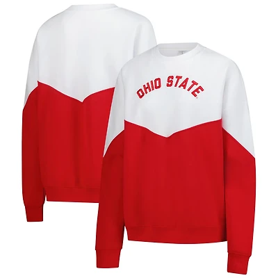 ZooZatz Ohio State Buckeyes Bestie Oversized Pullover Sweatshirt