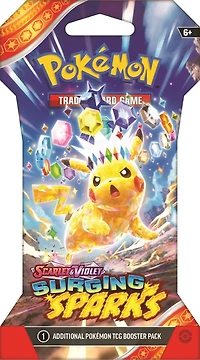 Pokémon TCG SV8 Surging Sparks Expansion Sleeved Booster