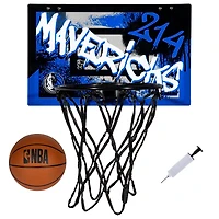 Franklin NBA Dallas Mavericks Over the Door Basketball Hoop Set