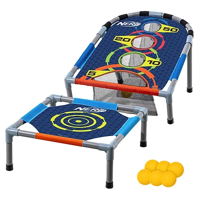 NERF Kids Bounce N Score Target Toss Game Set
