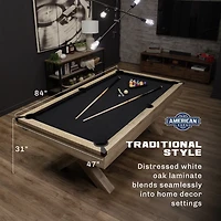 American Legend 84" Westbrook Collection Billiards Table