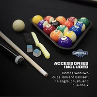 American Legend 84" Westbrook Collection Billiards Table