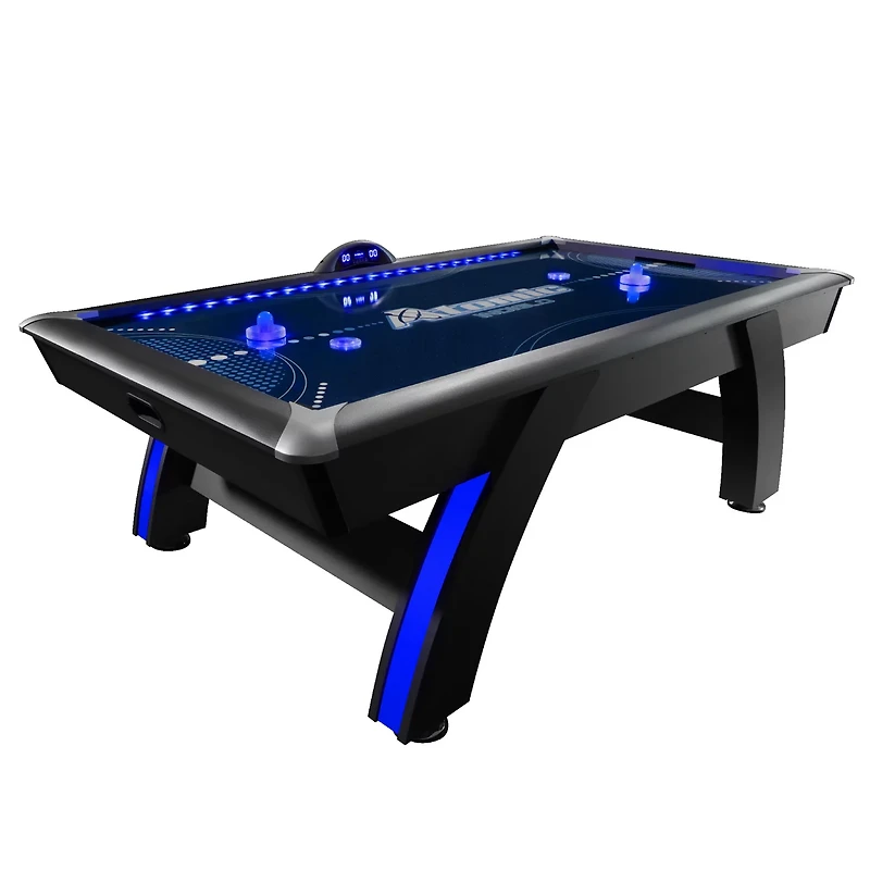 Atomic Indiglo 90" LED Air Hockey Table