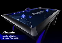 Atomic Indiglo 90" LED Air Hockey Table